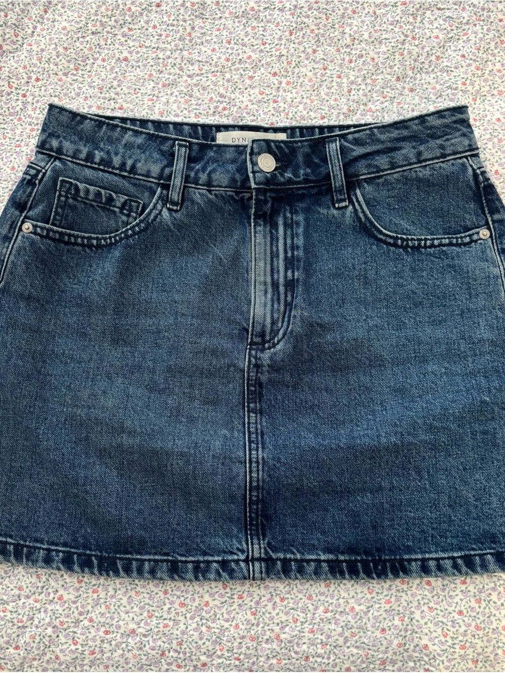Dynamite Denim Mini Skirt
